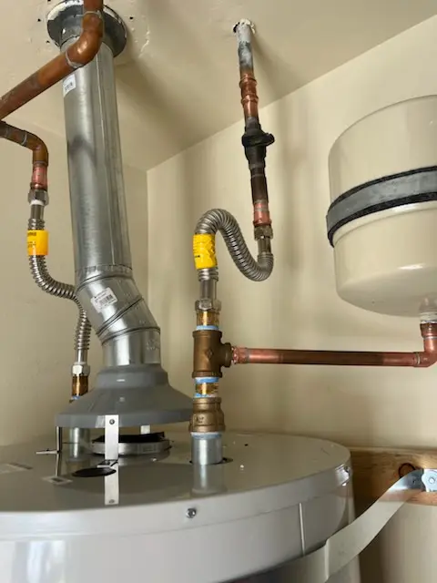 Water heater installation and plumbing repair in Keymar